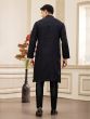 Black Readymade Casual Kurta Pyjama Set