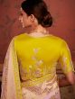 Purple Party Silk Saree With Embroidered Blouse