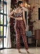Maroon Casual Wear Co-Ords Set In Three Piece