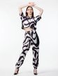 Black And White Co-Ord Set In Rayon For Womens
