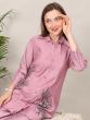 Pink Party Wear Women's Co-Ord Set