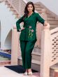 Deep Green Full Sleeved Co- Ord Set