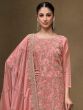 Pink Thread Augmented Pakistani Style Suit Set