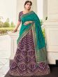Purple Traditional Lehenga Choli With Dupatta