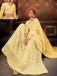 Yellow Lehenga Choli With Resham Embroidery