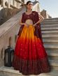 Multicolor Sequined Lehenga Choli In Art Silk