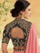 Grey Zari Work Lehenga Choli With Floral Embroidery