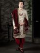 Exclusive Golden Colour Indian Designer Sherwani.