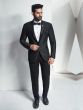 ELEGANT DESIGNER BLACK TUXEDO SUIT