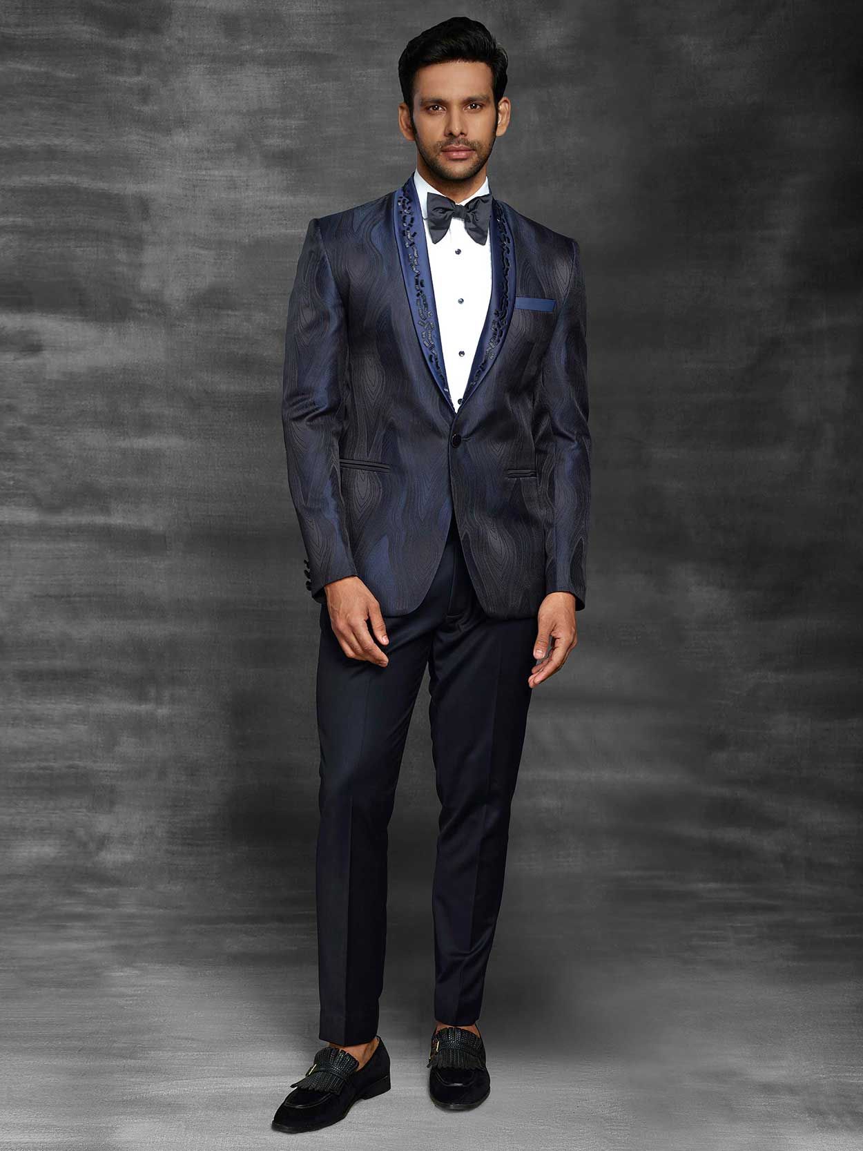 Designer Suits For Men Blue