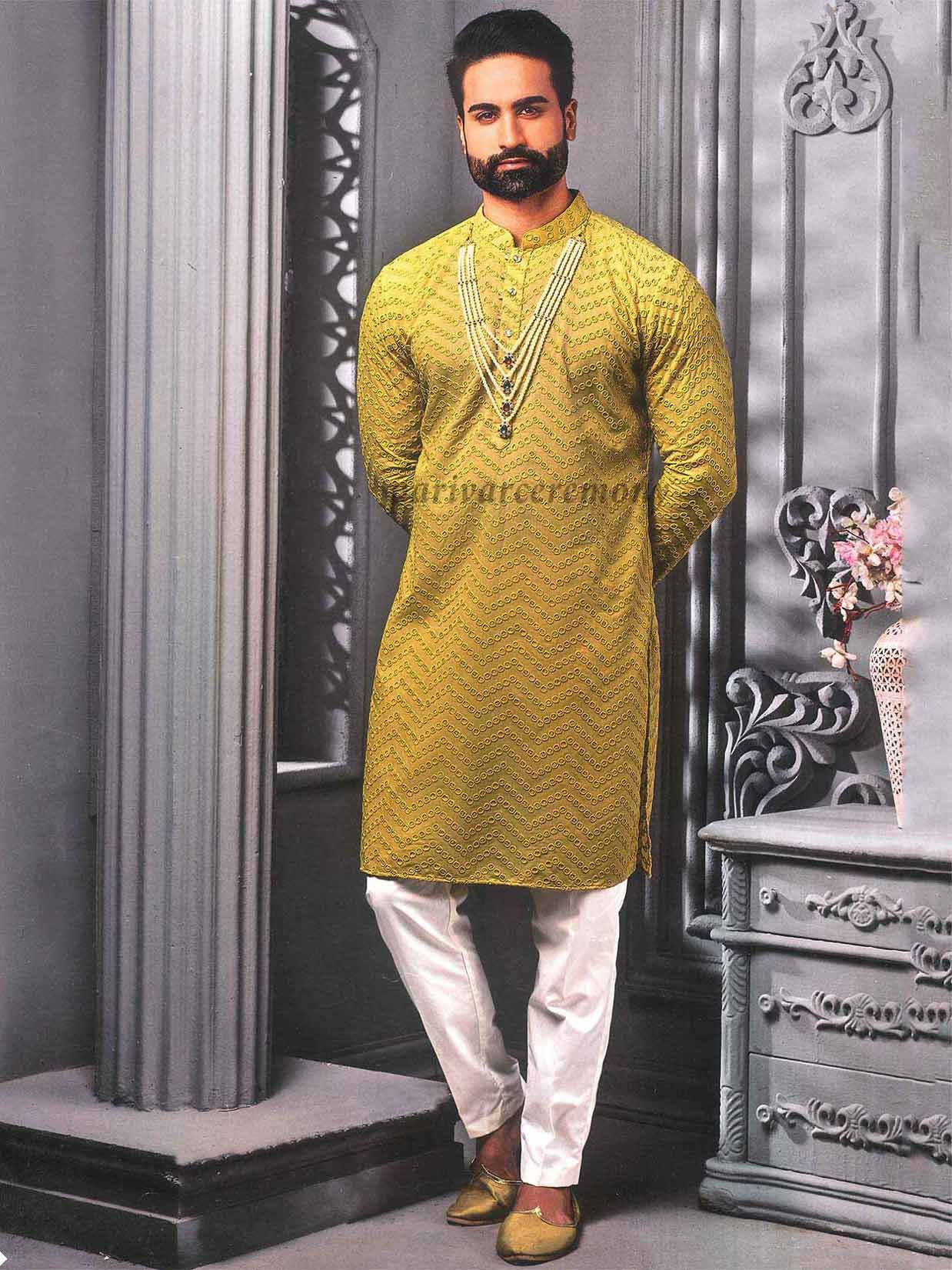 OUTLOOK PRESENTS OUTLOOK VOL-42 INDIAN MENS TRADITIONAL KURTA PAJAMA CASUAL  ETHNIC DIWALI WEAR COLLECTION