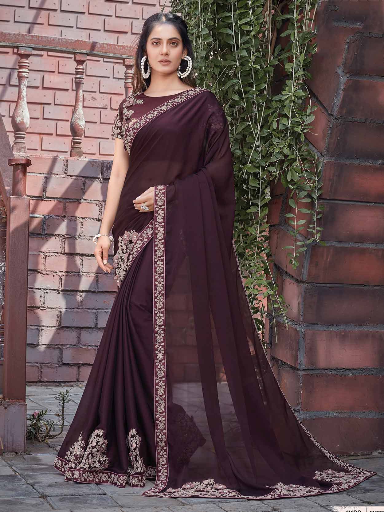 Update 210+ party wear saree