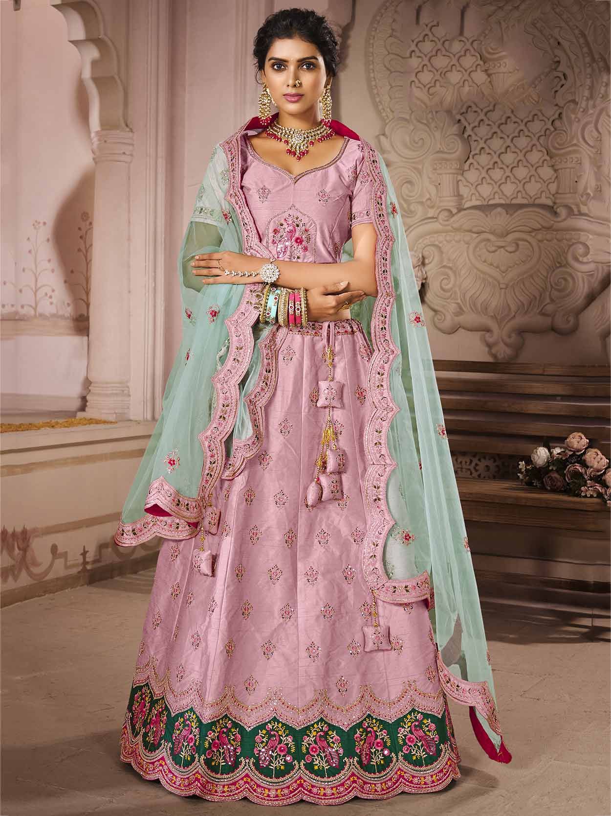 Bridal Lehenga Choli Latest Price from Manufacturers, Suppliers & Traders