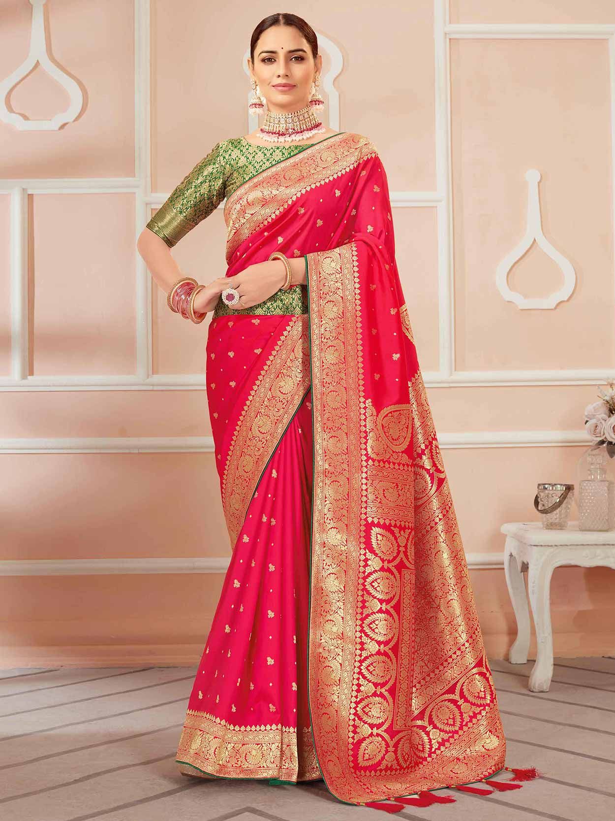 5 COLOURS YOU SHOULD OPT FOR WHILE SHOPPING FOR A WEDDING SAREE! - KALKI  Fashion Blog