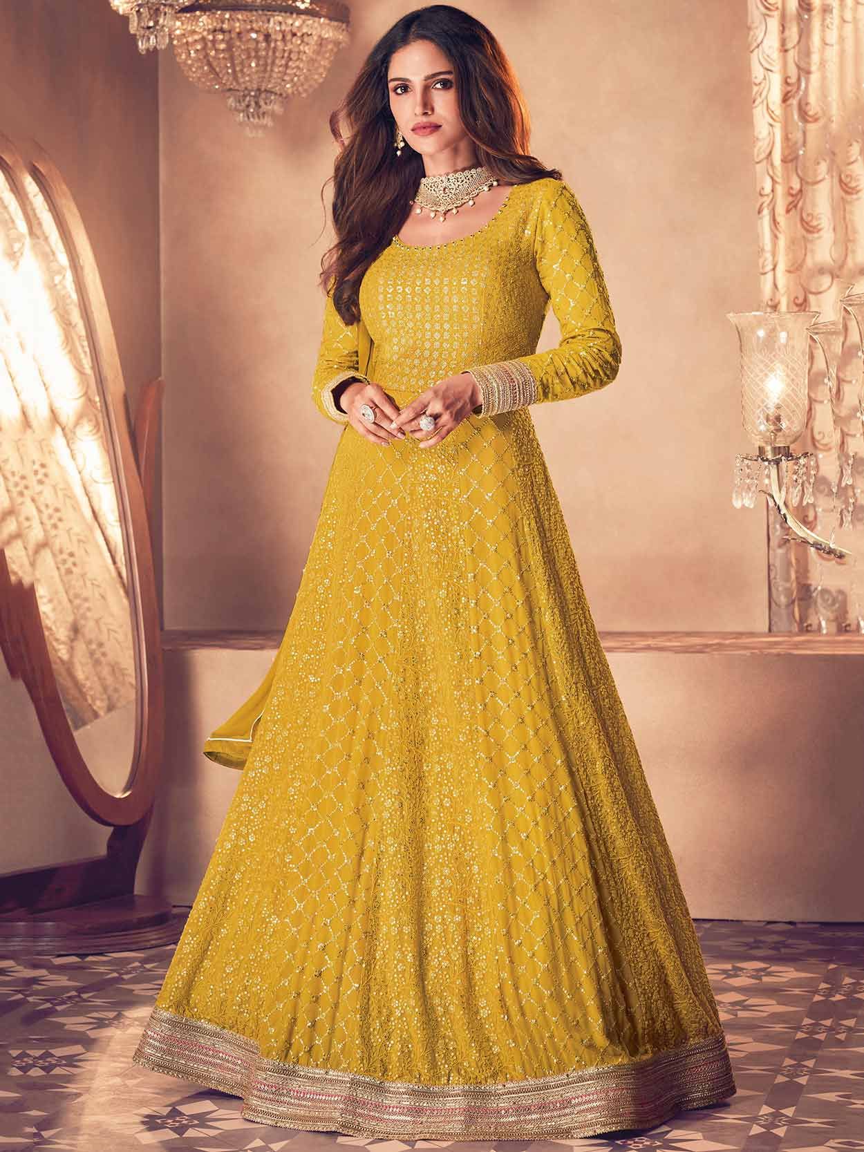 Top more than 151 yellow colour suit latest