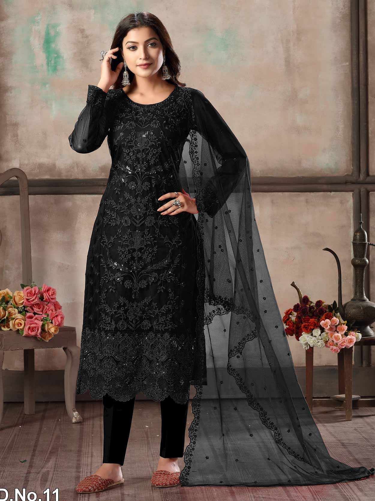 Buy Black Salwar Kameez Suit Punjabi Patiala Silk Red Dupatta Custom  Stitched for Girls and Women Designer Suit Made to Measure Suits Online in  India - Etsy