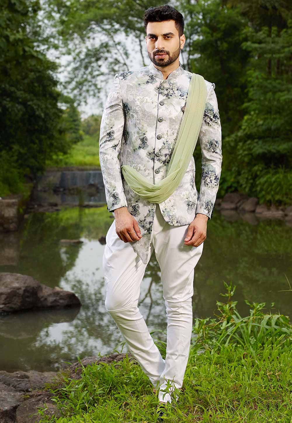 Off White Pakistani Suit – EinayaCollection