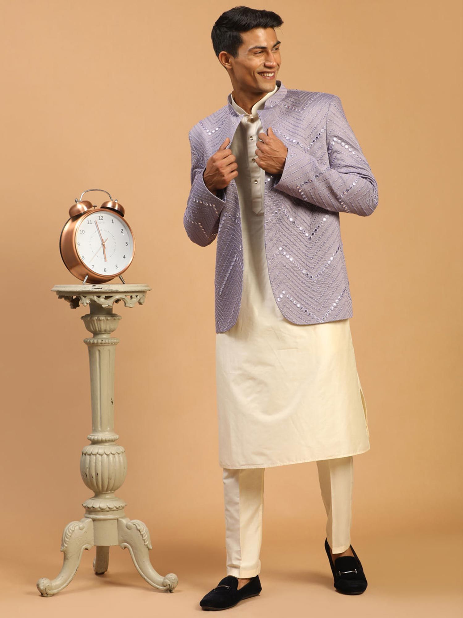 Crocon Men's Cotton Kurta Pajama Set Casual Kurta Indian India | Ubuy