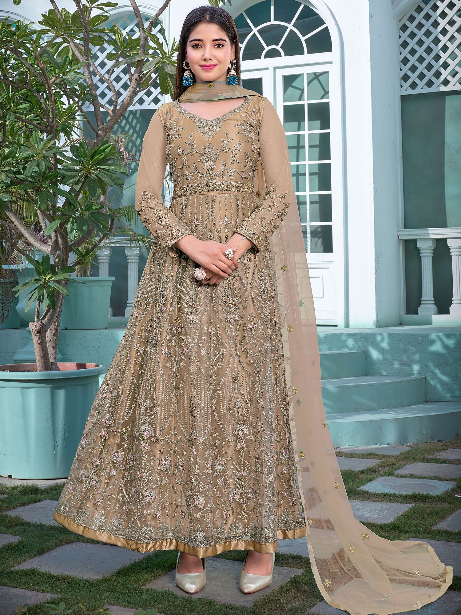 Buy Golden Yellow Salwar Suit In USA UK Canada