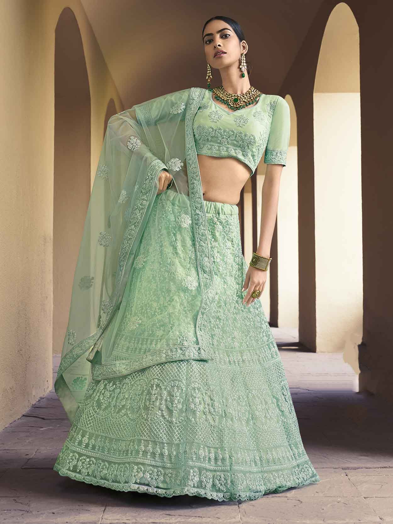 Buy Multicoloured Lehenga Choli Sets for Women by Purvaja Online | Ajio.com