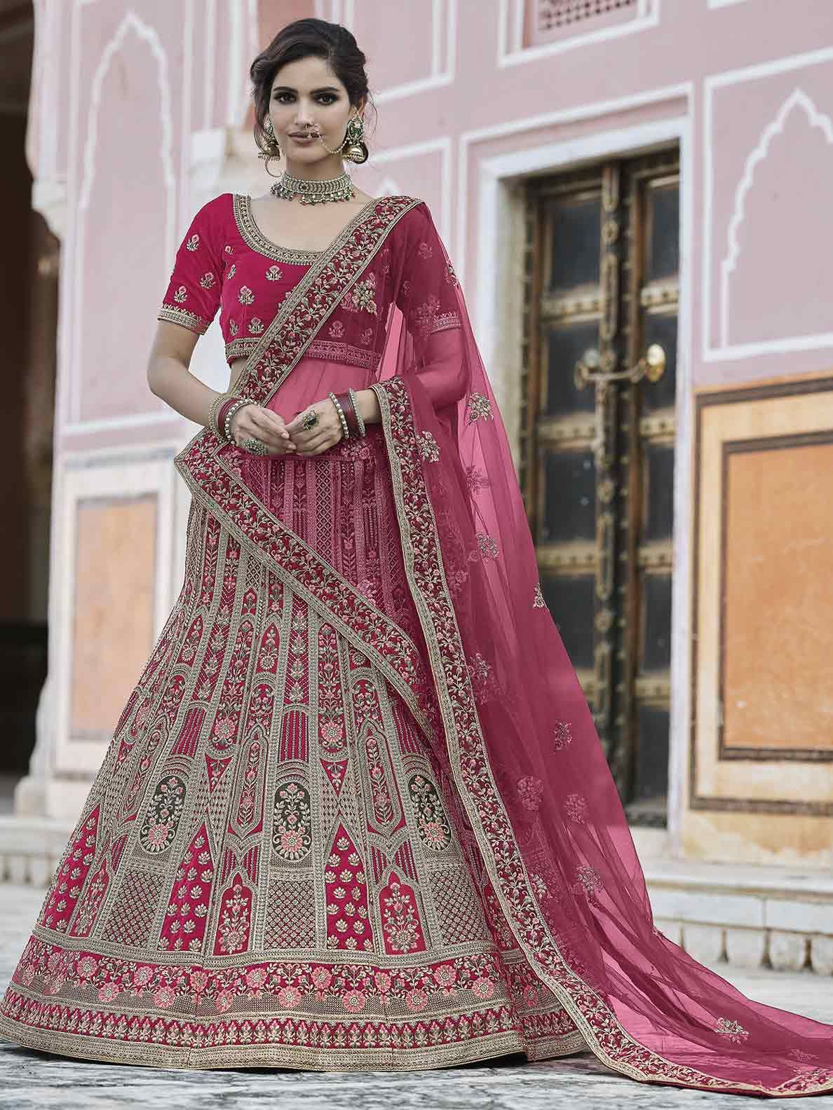 Designer Purple Wedding Wear Lehenga Choli | Aliyana – Aliyana Designer Wear