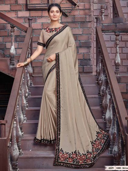 Buy saree Online,embroidered saree