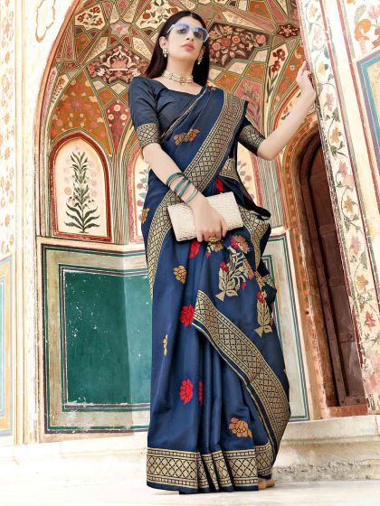 designer banarasi silk sarees online india