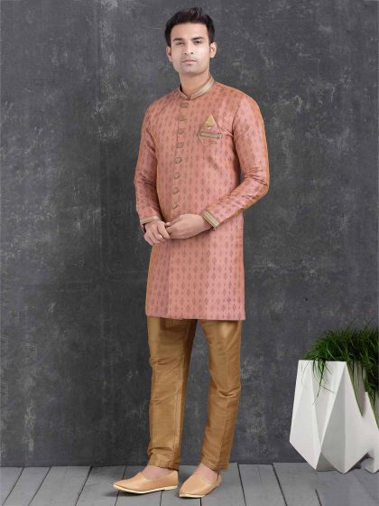 Pink Colour Indian Designer Indowestern.