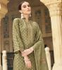 Green Thread Embroidered Salwar Suit With Dupatta