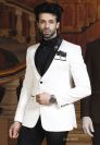 Buy Designer Suits for Men White Color Designer Tuxedo Suit