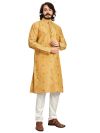 Yellow Colour Indian Kurta Pajama.