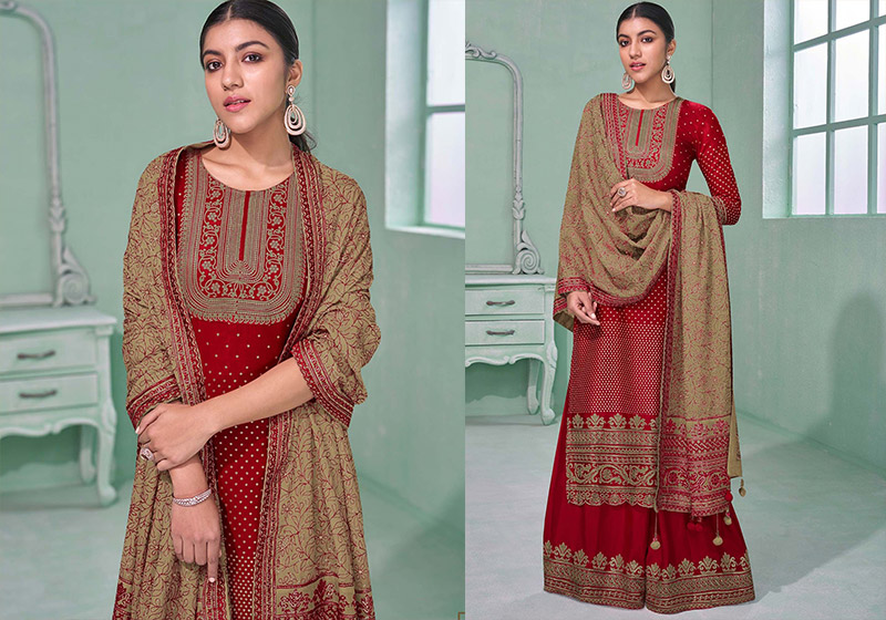 Karwa Chauth Palazzo suit