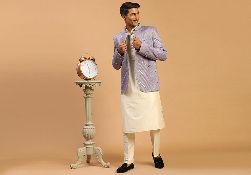 Kurta Pajama and Jacket