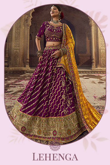 Lehanga;'s-Indian wedding Lehangas online