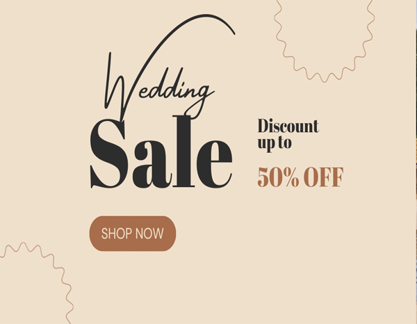 Wedding Sale